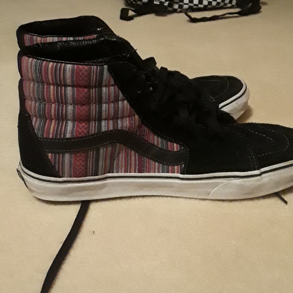 Vans Men's Authentic Guate Weave Black sk8 hi